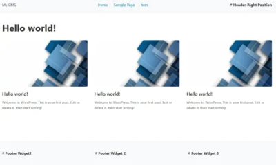 Мінімальна Тема WordPress для Розробників