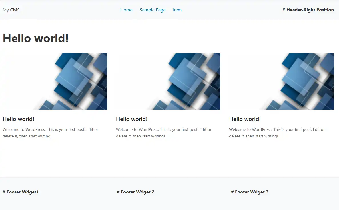 Minimalny Motyw WordPress