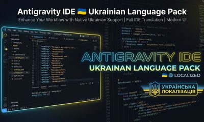 Українізатор Antigravity IDE — Ukrainian Language Pack